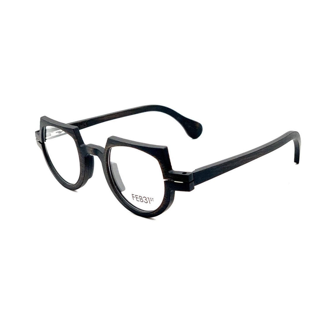 Feb31st Lewis Wood Geometric Sunglasses