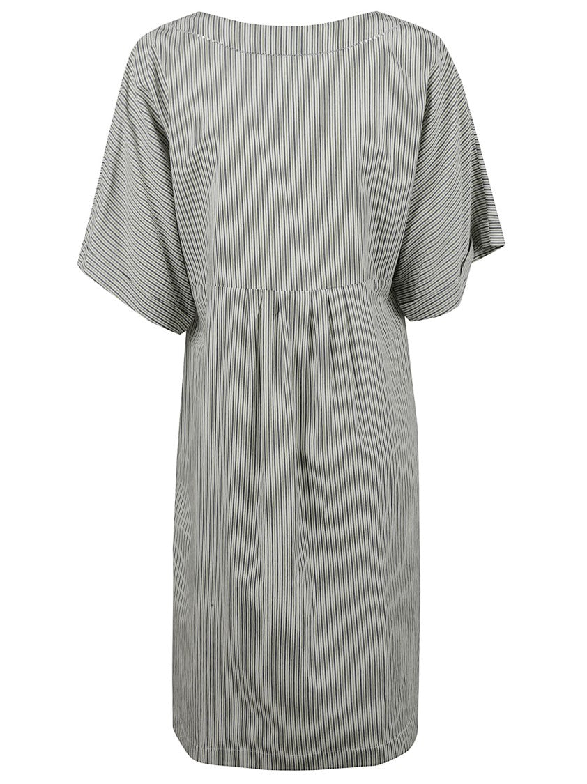 Fabiana Filippi Relaxed Silhouette Dress With V-Neckline