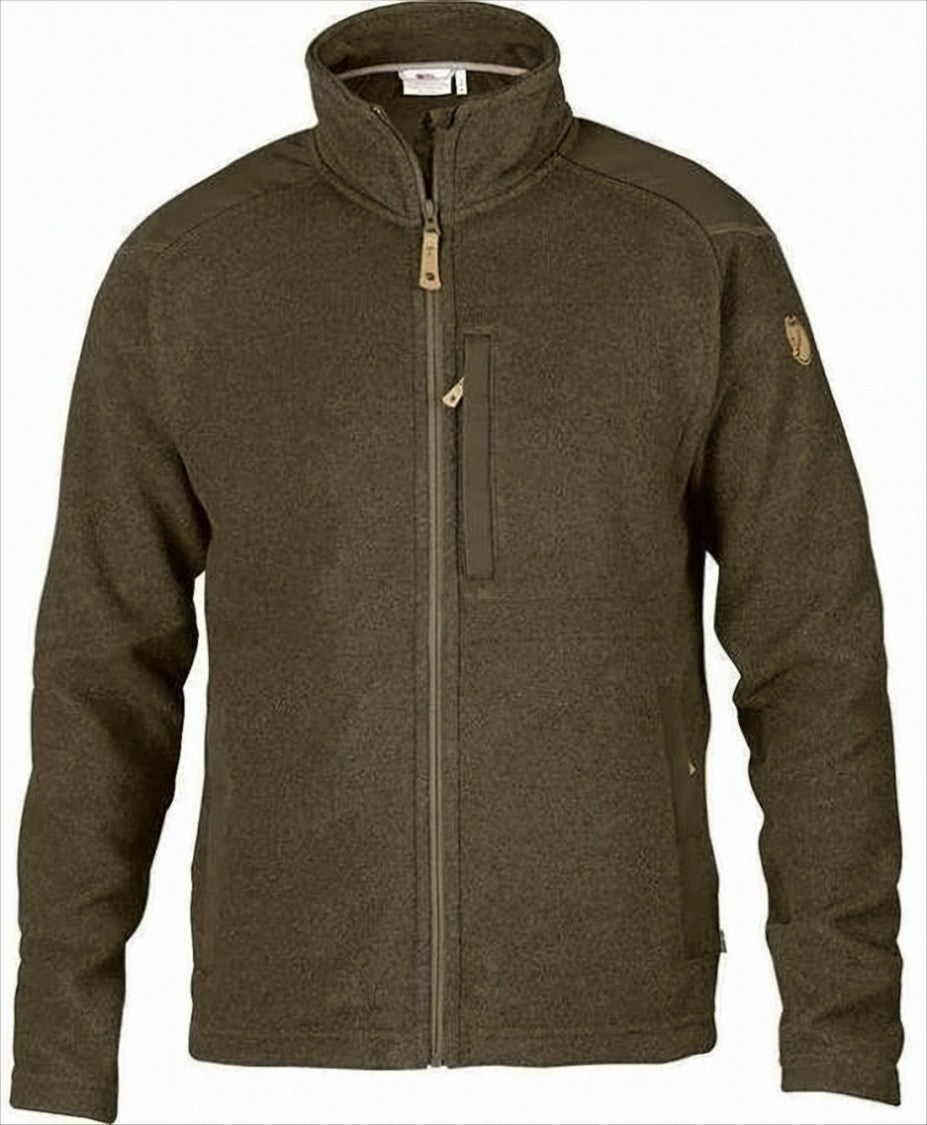 Fjallraven Kanken Textured Knit-Like Polyester Jacket With Leather Pull Tab