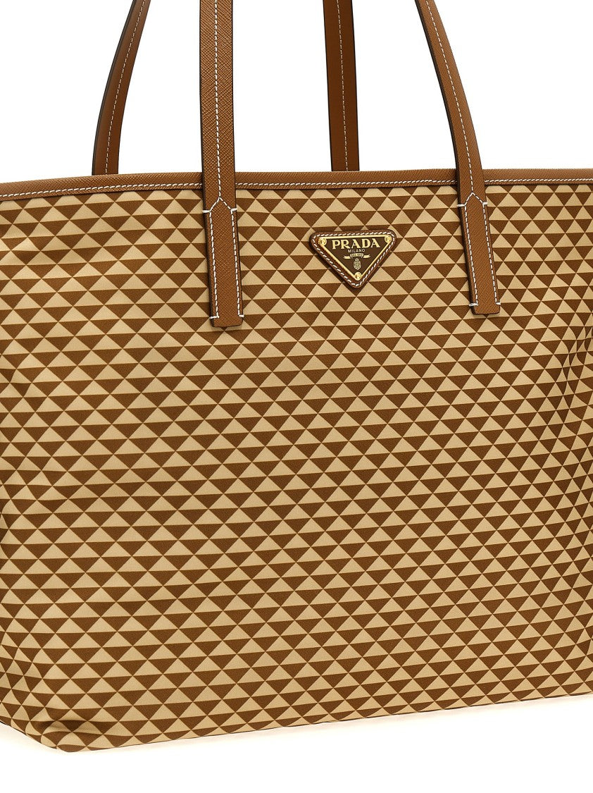 Prada ' Symbole' Shopping Bag