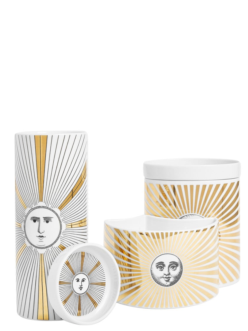 Fornasetti Set 3 Candles 'Nel Mentre - Soli'
