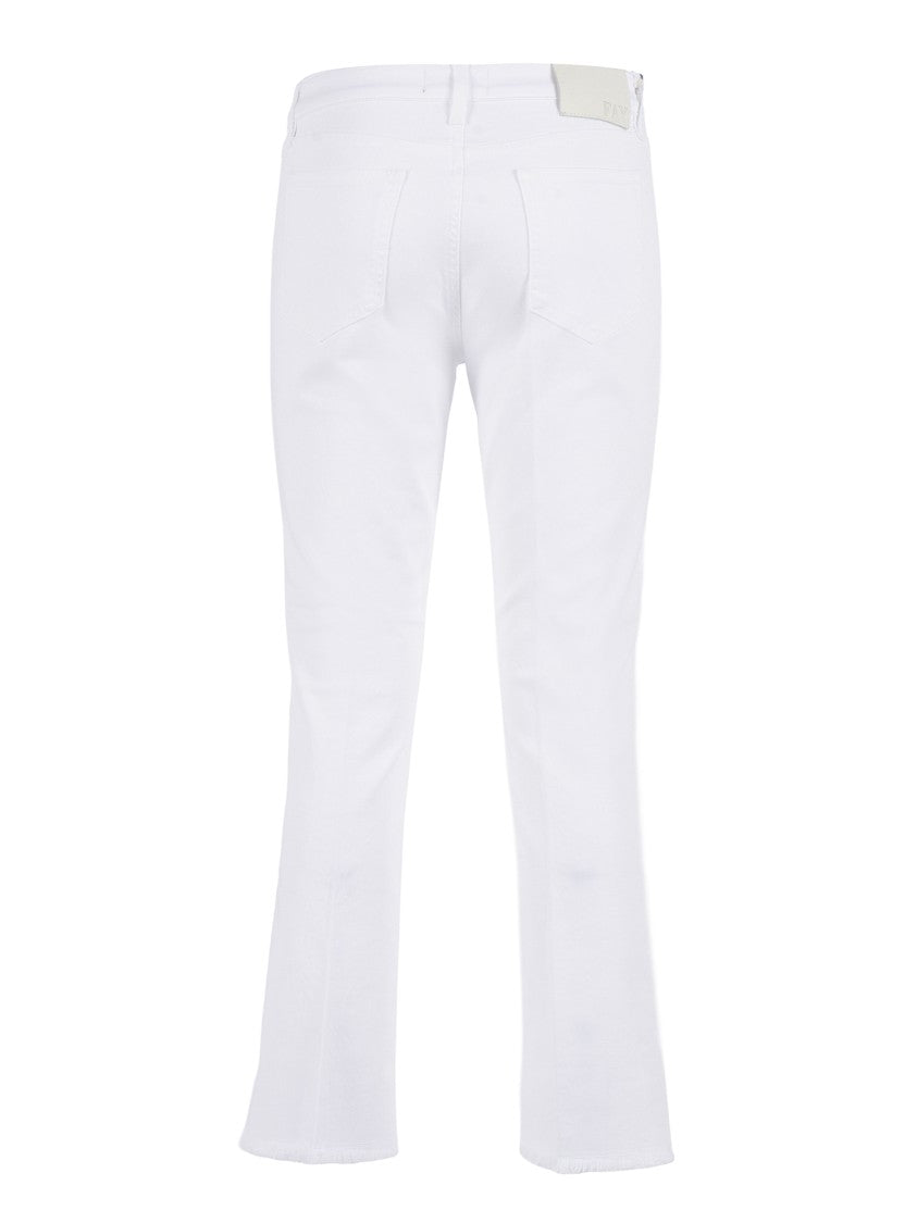 Fay White 5 Tasc A Flared Straight-Leg Pants
