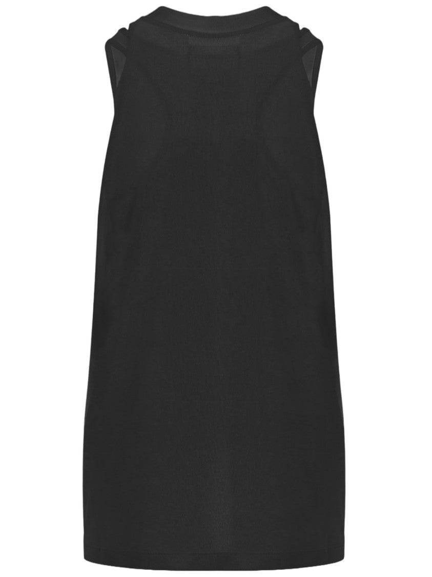 Darkpark Cotton Tank Top With Fitted Liner