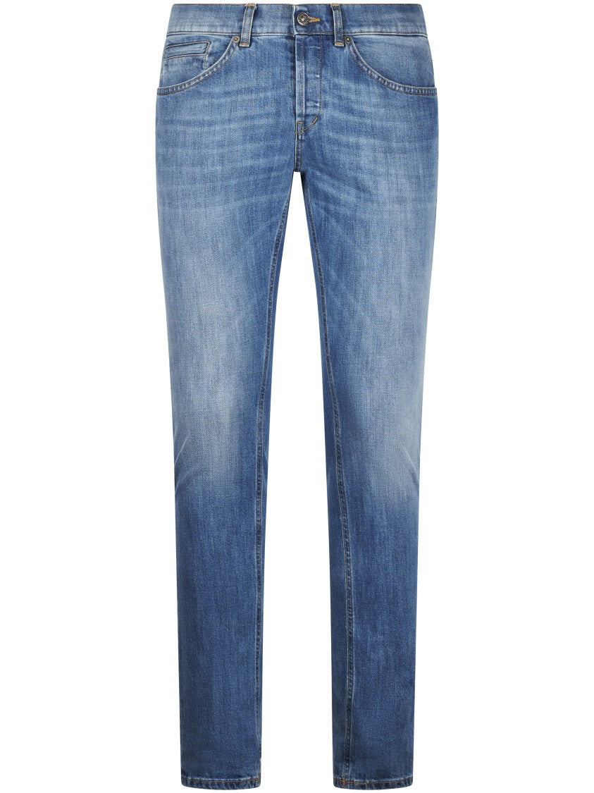 Dondup Tailored Five-Pocket Denim Trousers With Slight Stretch