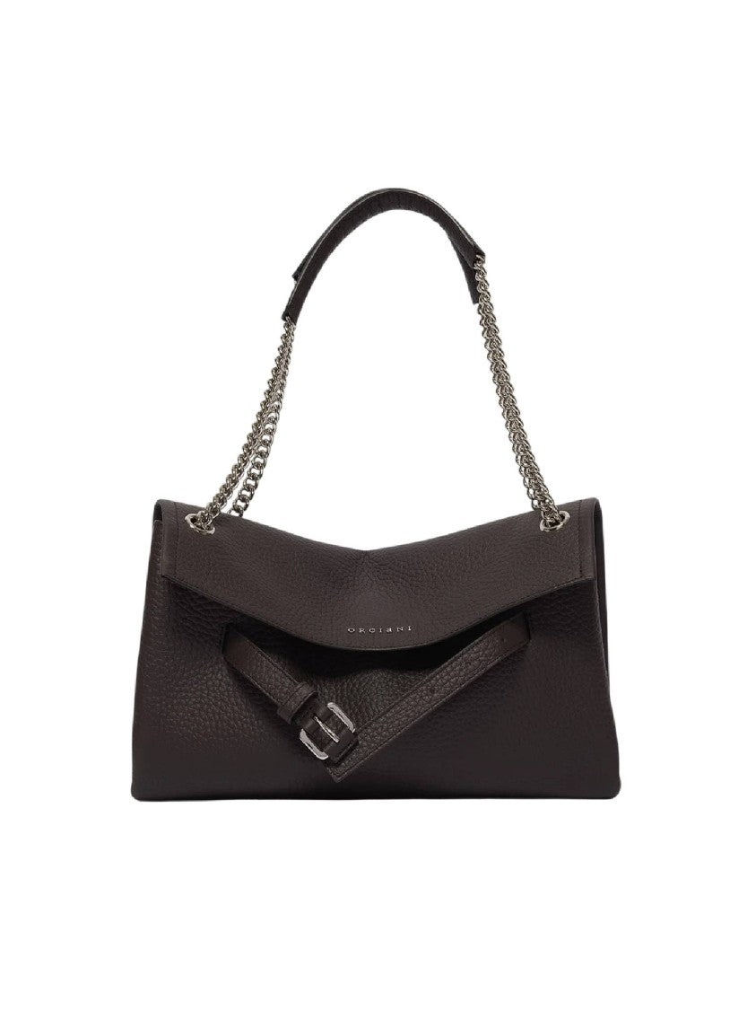 Claudio Orciani Venus S Soft Buckle Calf Leather Handbag
