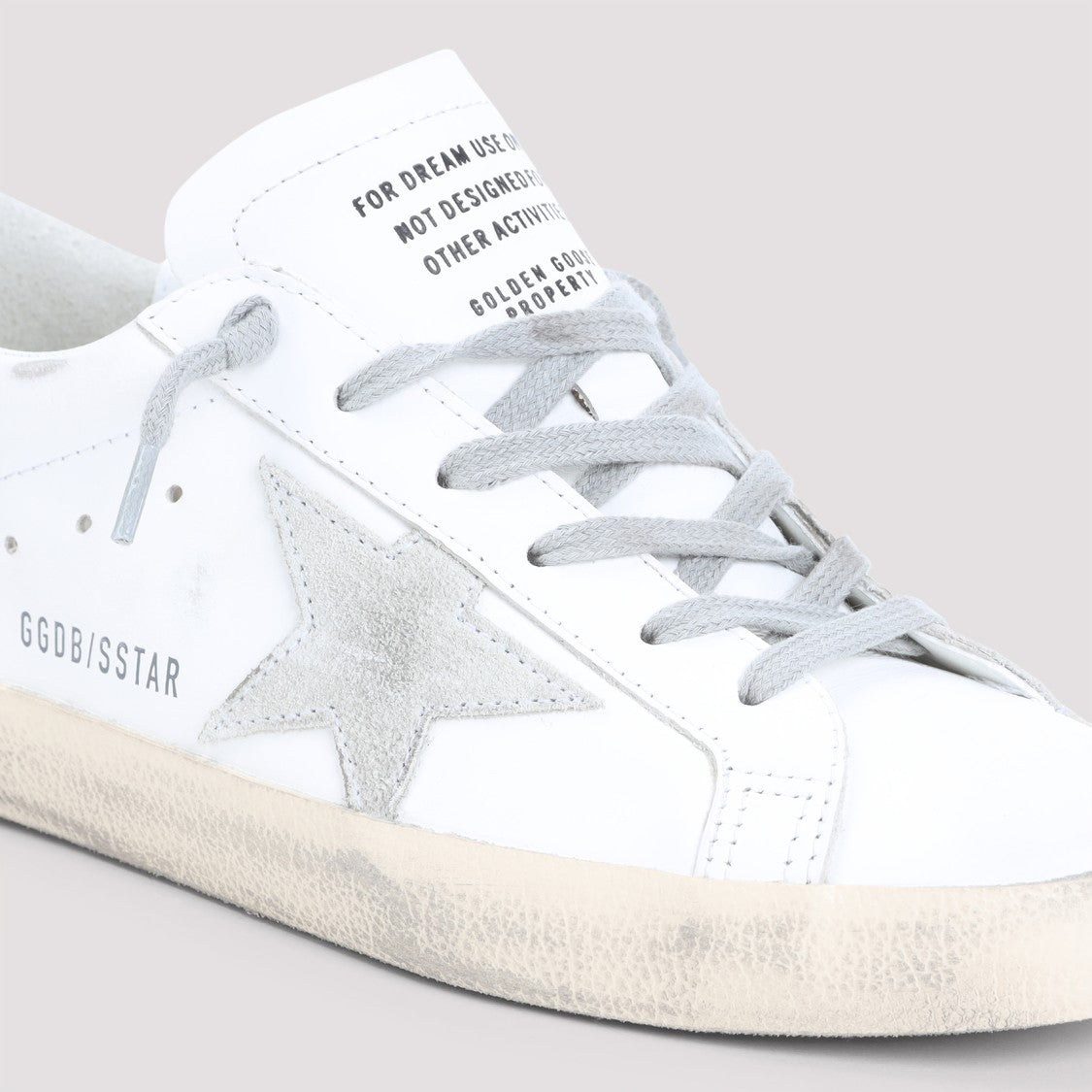 Golden Goose Low-Top Sneakers With Vintage Distressed Finish