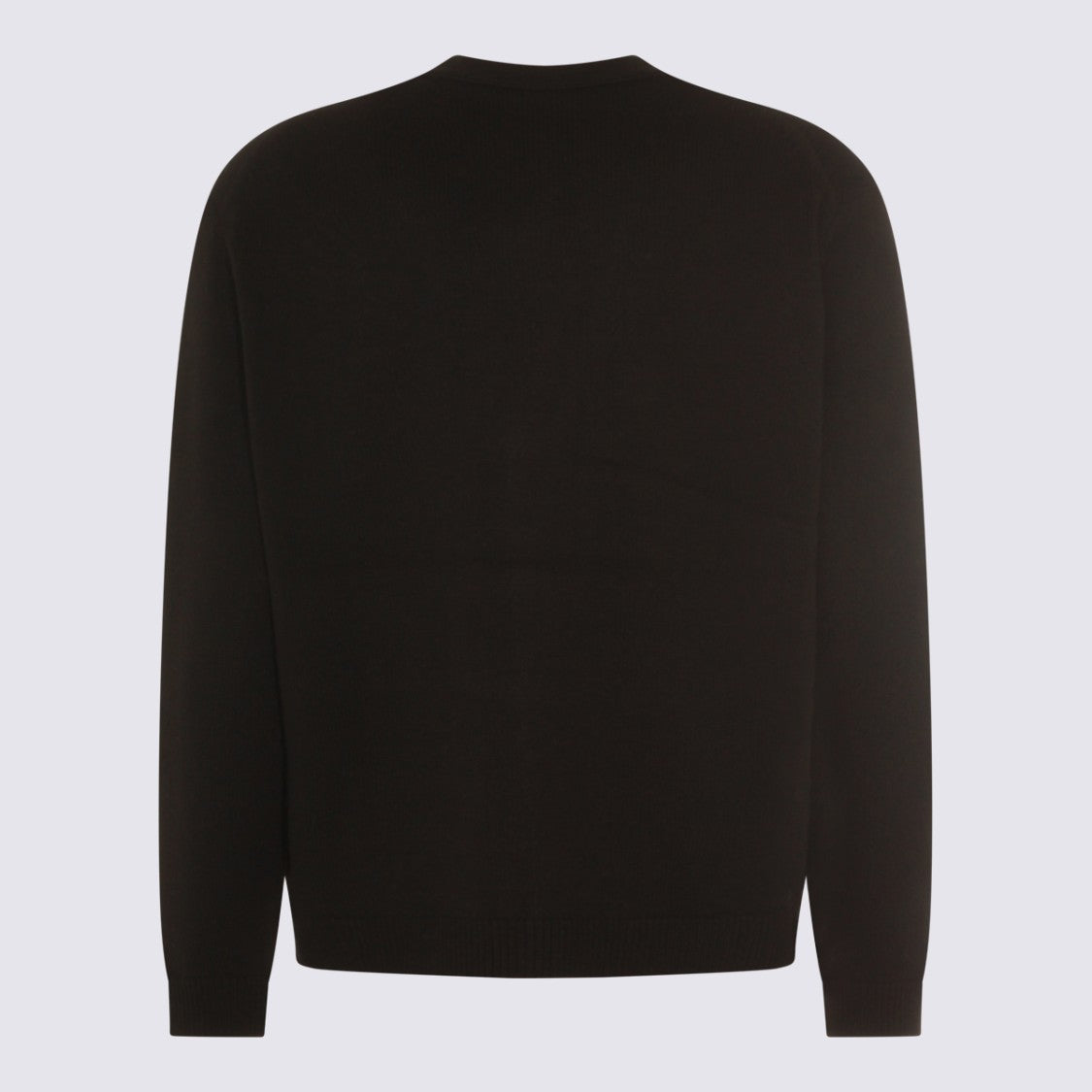Maison Kitsuné Button-Up Cardigan Sweater With Fox Head Motif