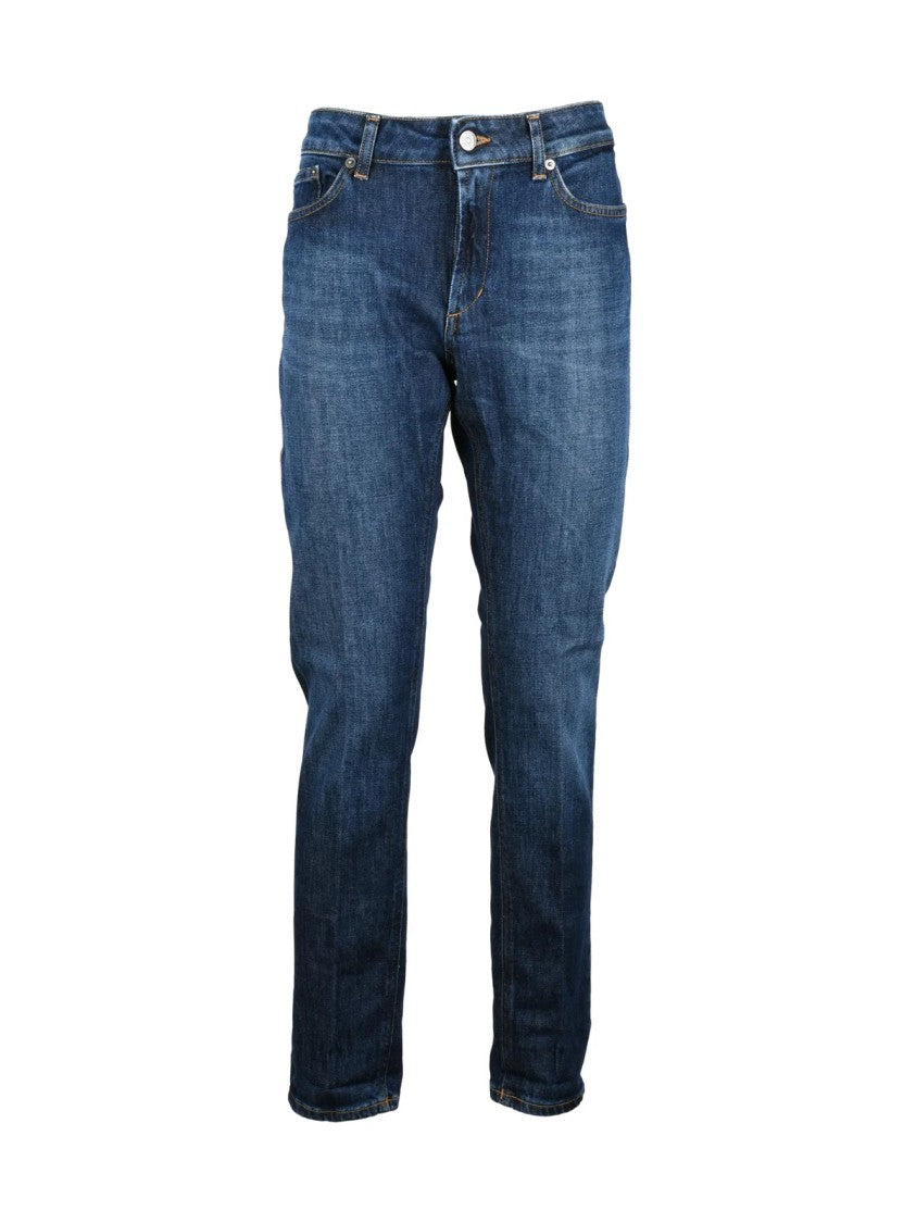 Dondup Blue Monroe Skinny-Leg Stretch Jeans