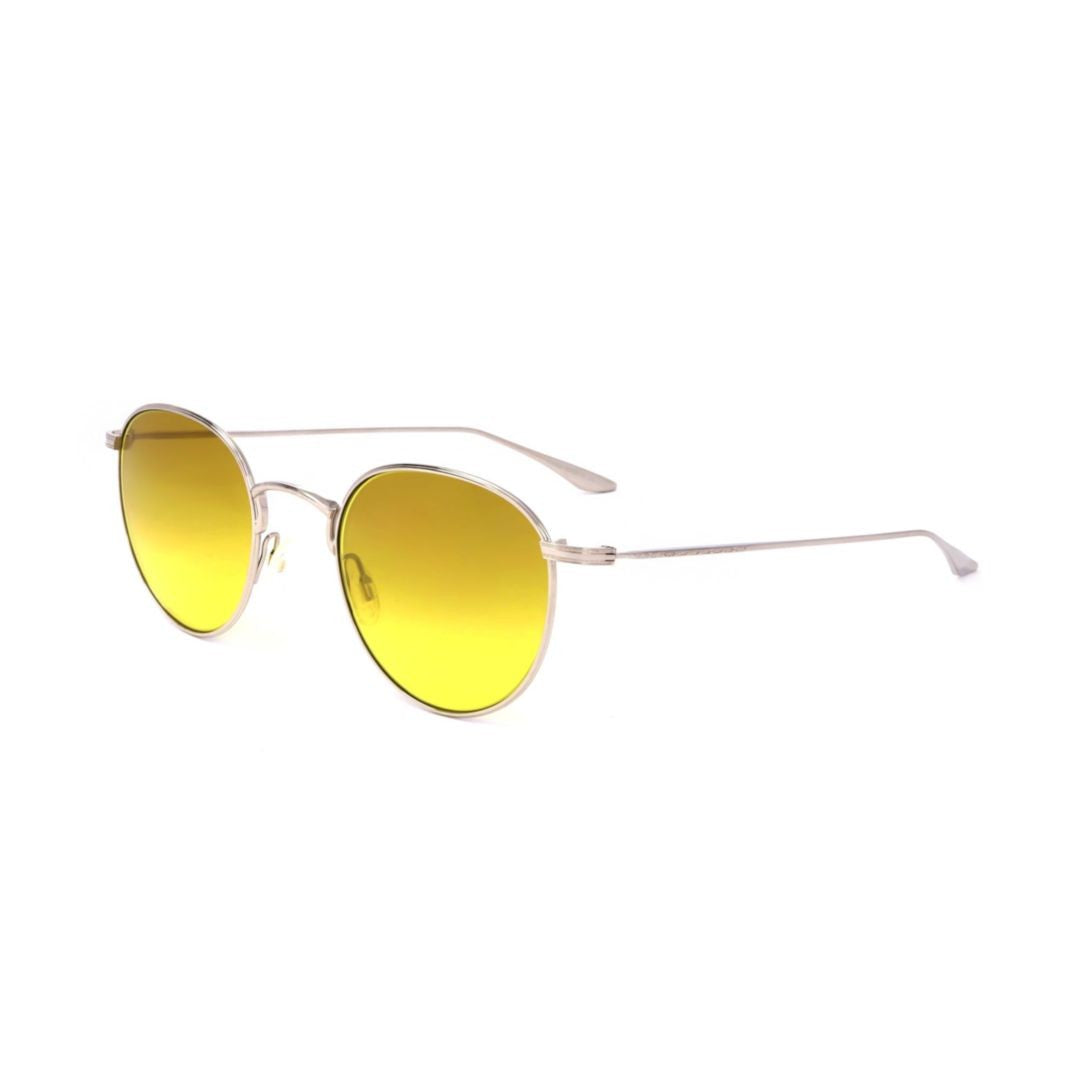 Barton Perreira Bp0026 501Ye Metal Frame Sunglasses With Yellow Gradient Lenses