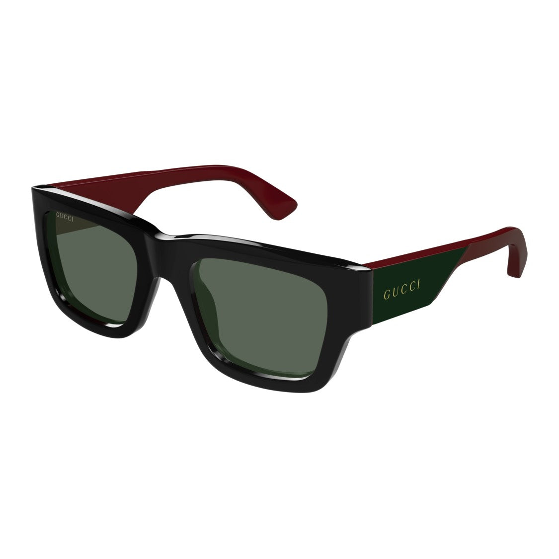 Gucci Gg1668s Bold Rectangular Sunglasses