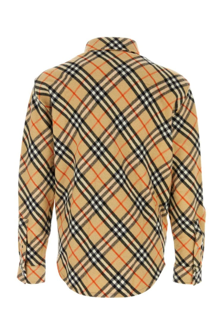 Burberry Embroidered Flannel Shirt