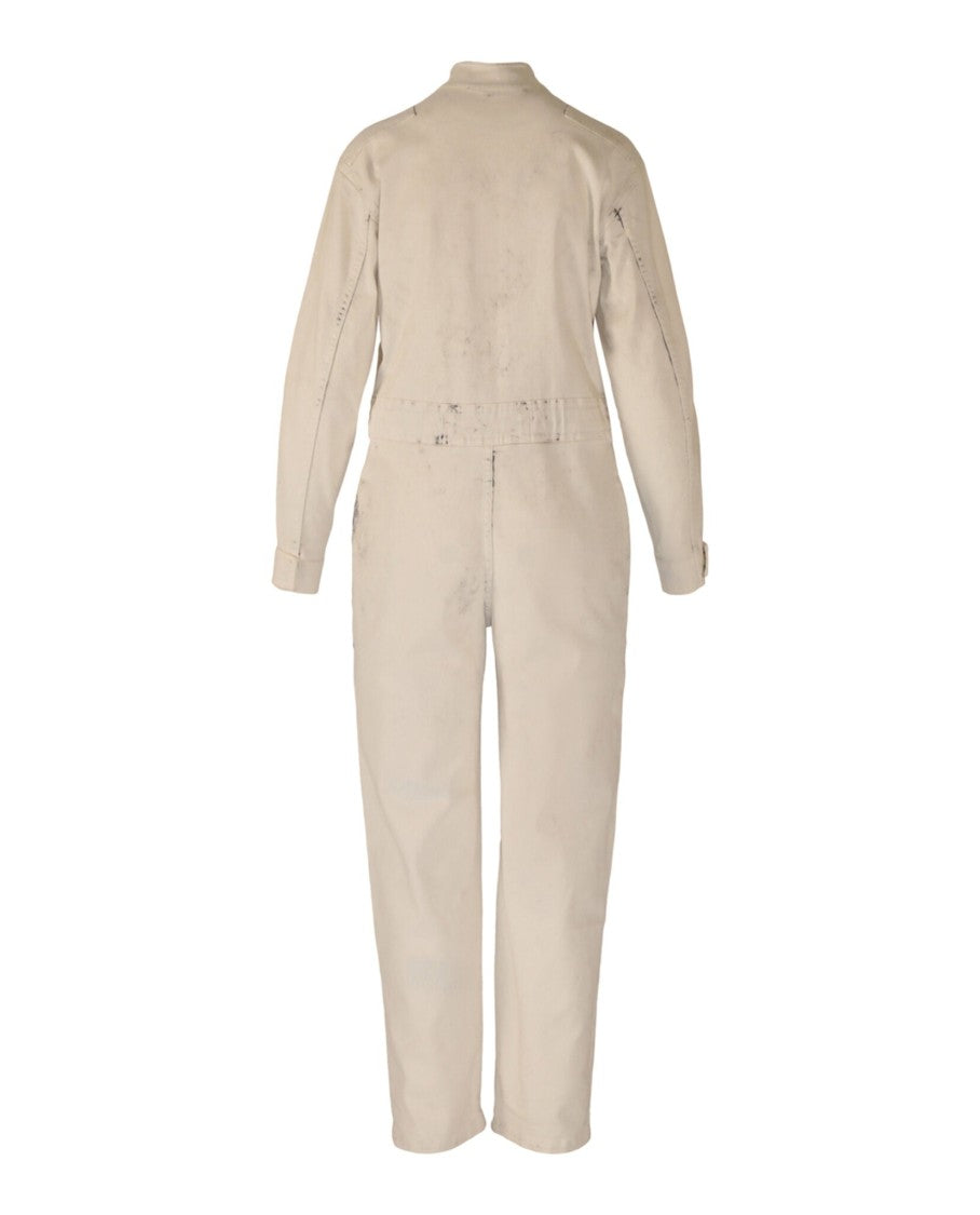 Stella Mccartney Bleached Denim Jumpsuit