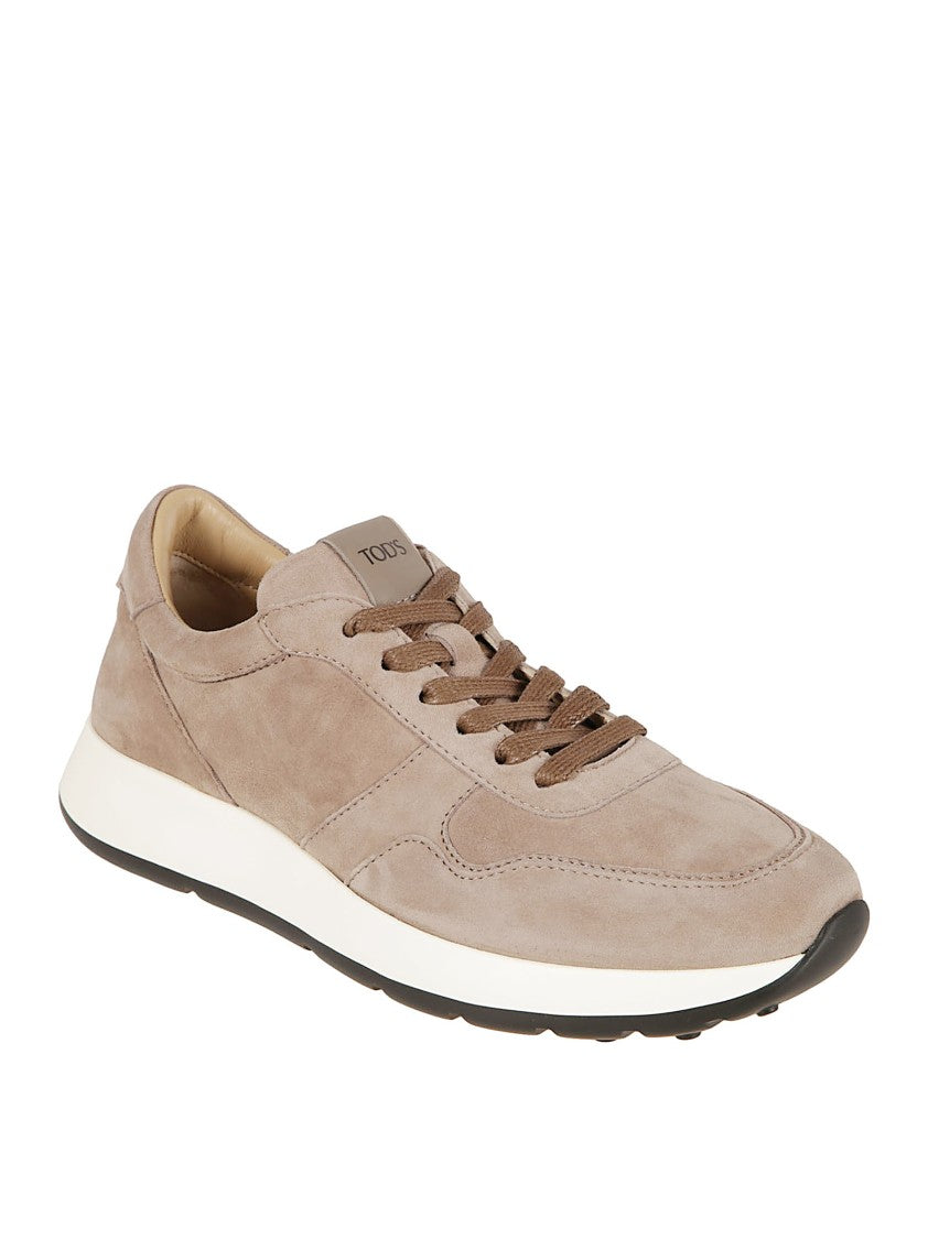 Tod's Pashmy Suede Sneakers With Lightweight Sole