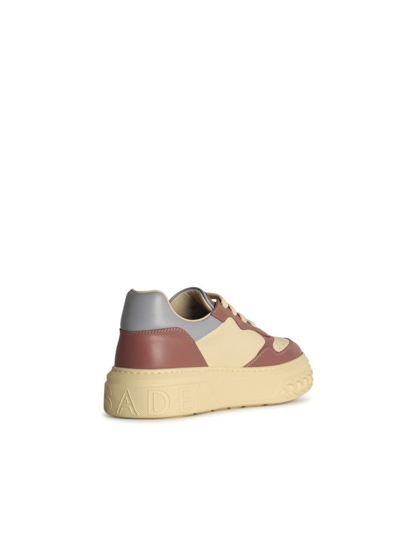 Casadei Off Road' Multicolor Leather Sneakers