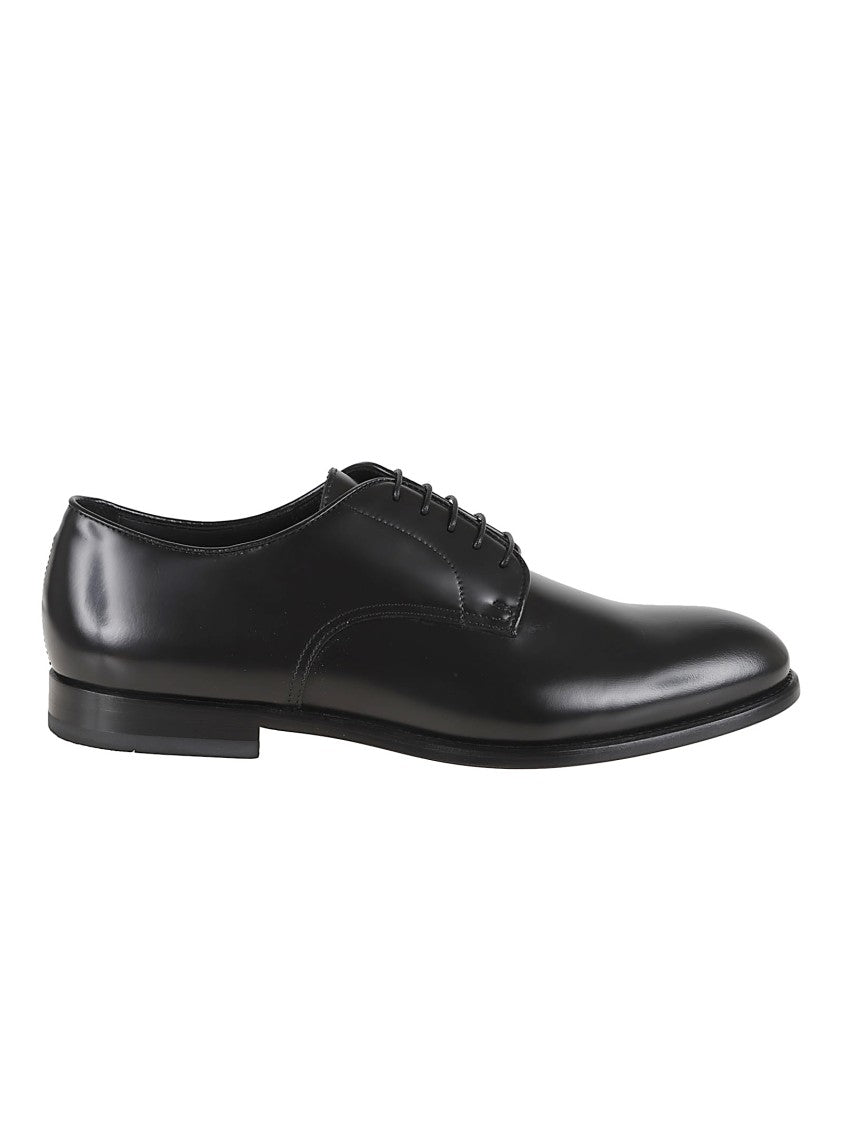 Doucal's Sophisticated Lace-Up Shoes In Calfskin