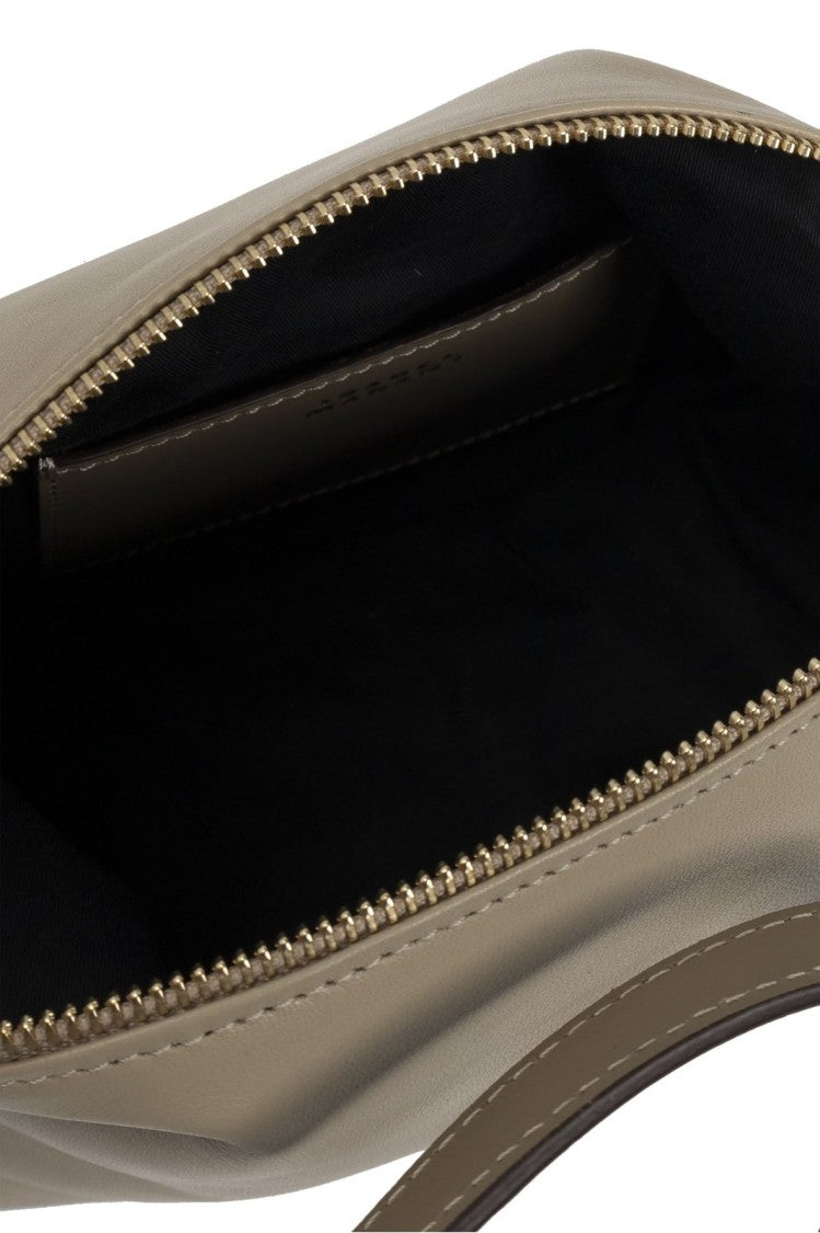 Isabel Marant Structured Black Bag With Smooth Texture And Clean Lines