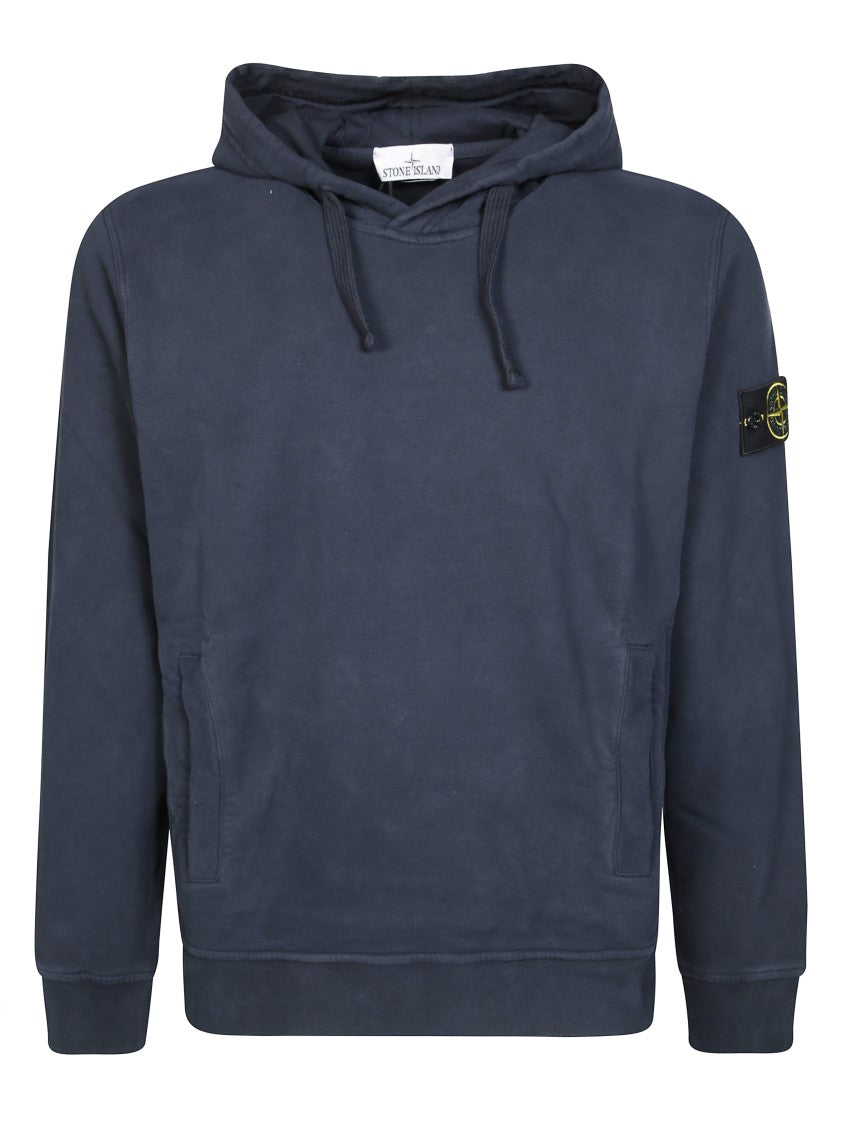 Stone Island Men's Classic Crew Neck Sweatshirt In Muted Grey