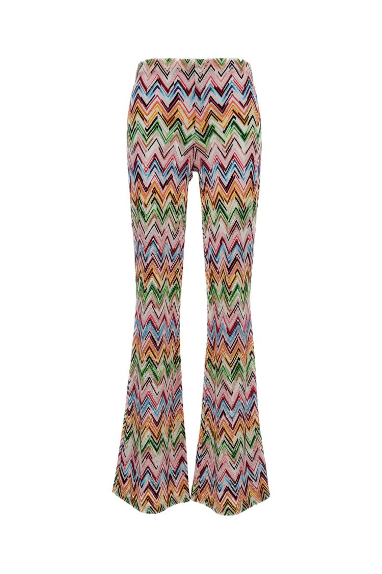 Missoni Zig Zag Pattern Flare Trousers