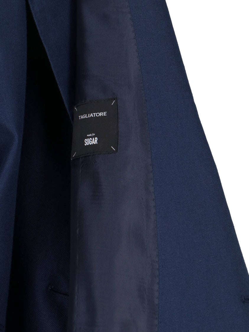 Tagliatore Navy Blue J-Jasmine Double-Breasted Blazer