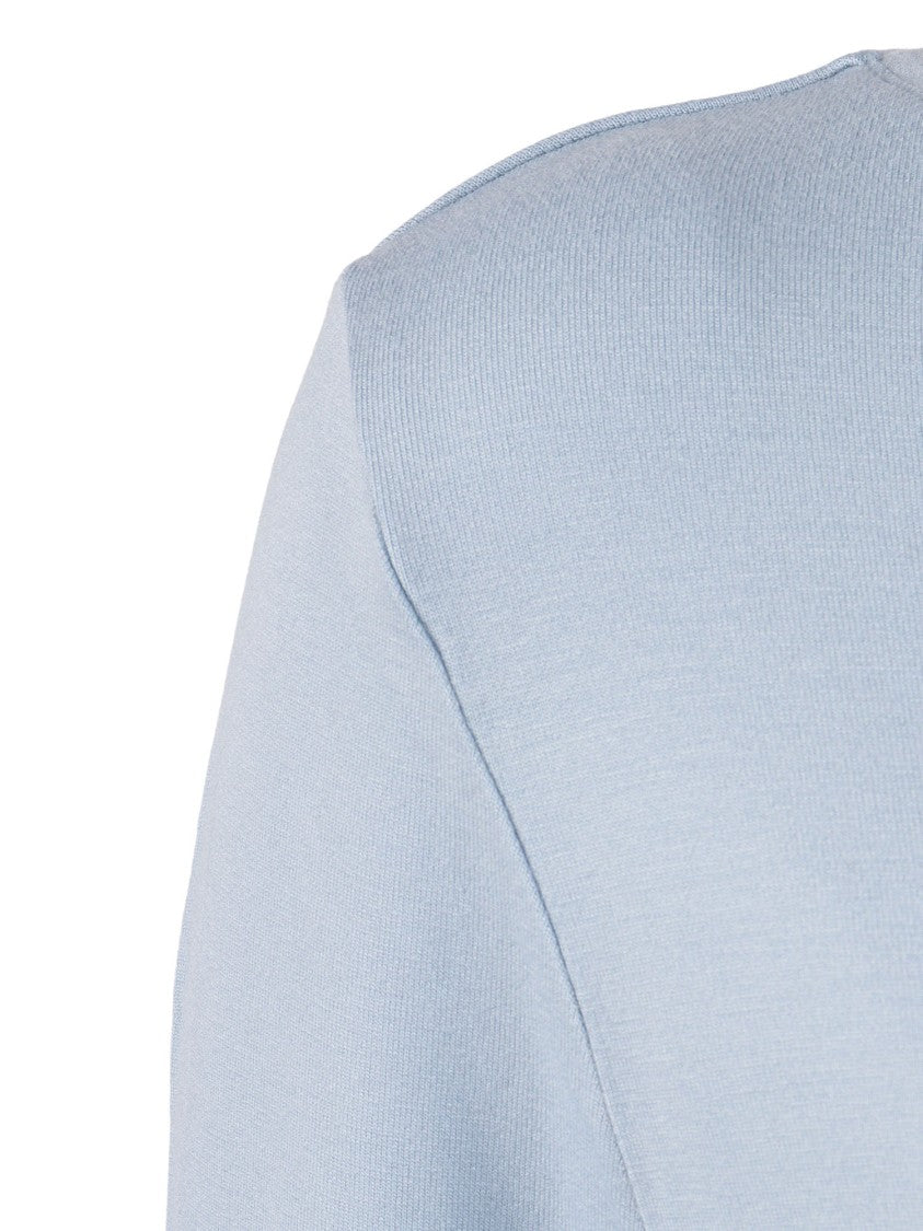 Filatures Du Lion Bleu Calanques Boat Neck Top