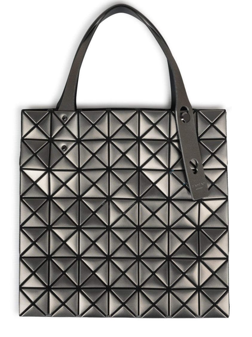 Bao Bao Issey Miyake Silver Platinum Polyester Tote Bag