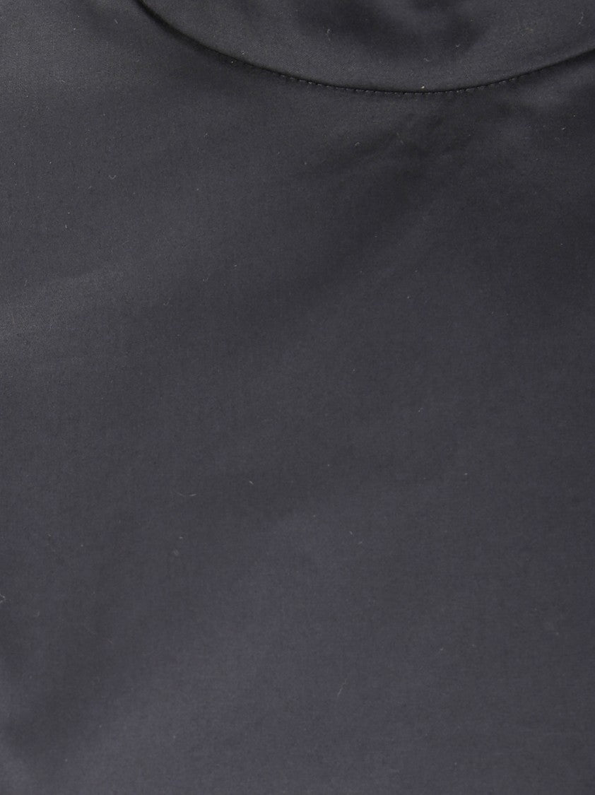 The Latest Fitted Long-Sleeve Poplin Shirt With Turtleneck