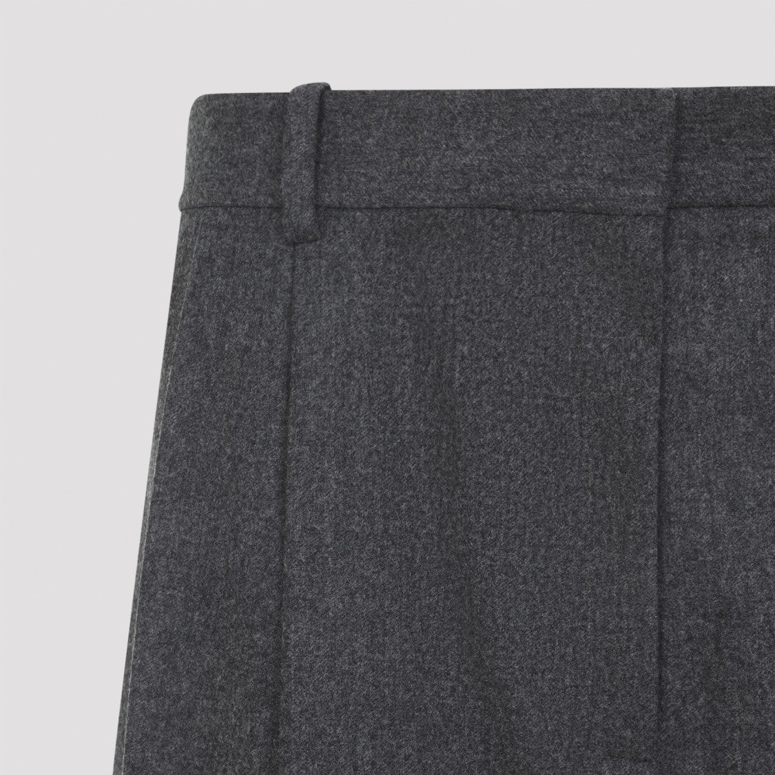 Khaite Tailored Straight-Leg Trousers In Soft Wool-Cashmere Blend