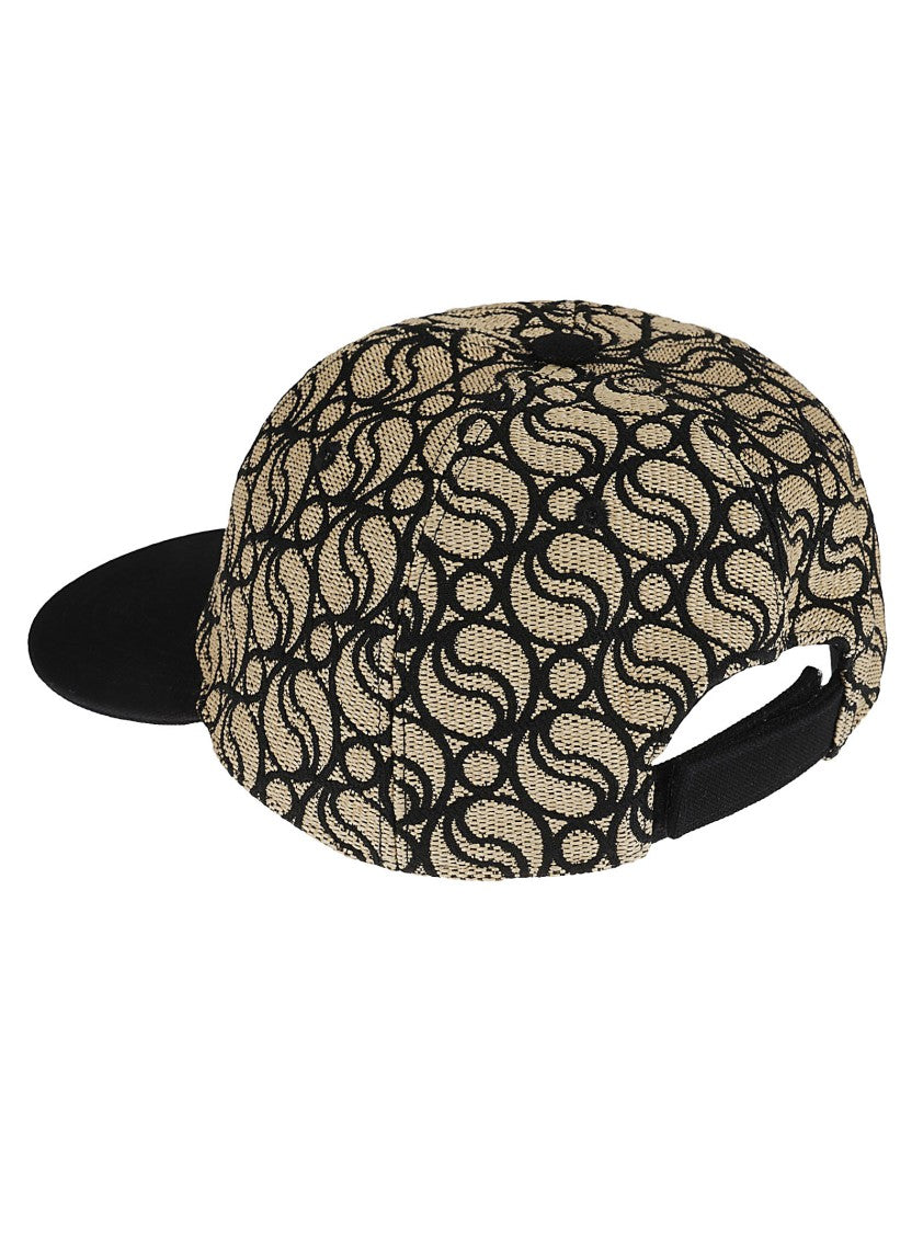 Stella Mccartney Structured Neutral-Tone Hat With Refined Silhouette