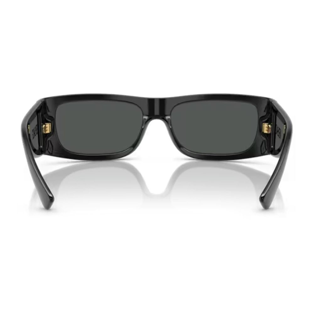 Versace 0Ve4482 Lens Logo Bold Rectangular Frame Sunglasses