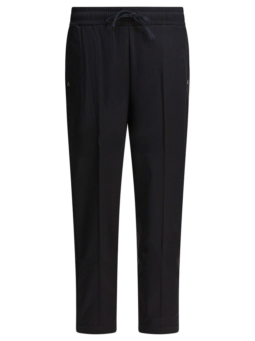 Altum Tailored Black Trousers With Adjustable Drawstring