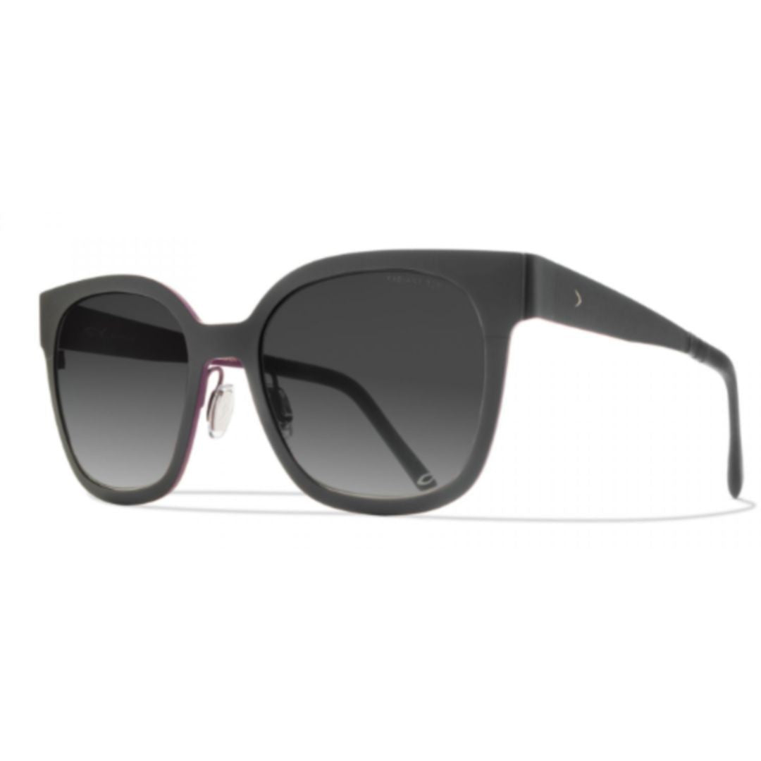 Blackfin Bf928 Kami Bold Square Frame Sunglasses With Gradient Lenses