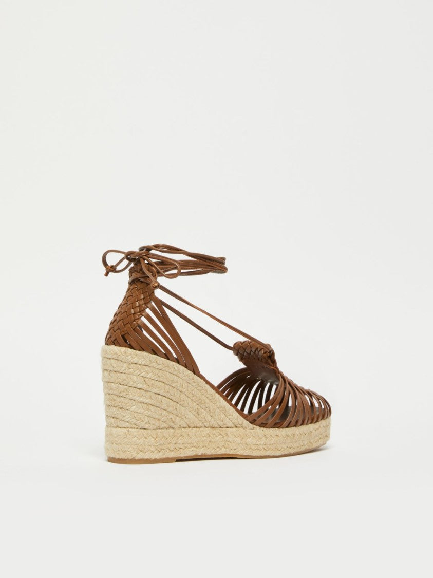 Max Mara Cage Design Wedge Sandals