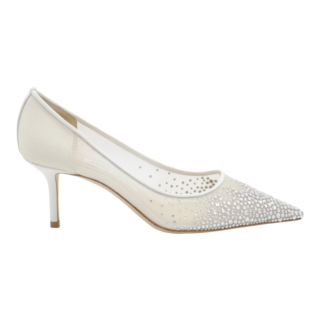 Jimmy Choo Pointed-Toe Pump With Mid-Height Stiletto