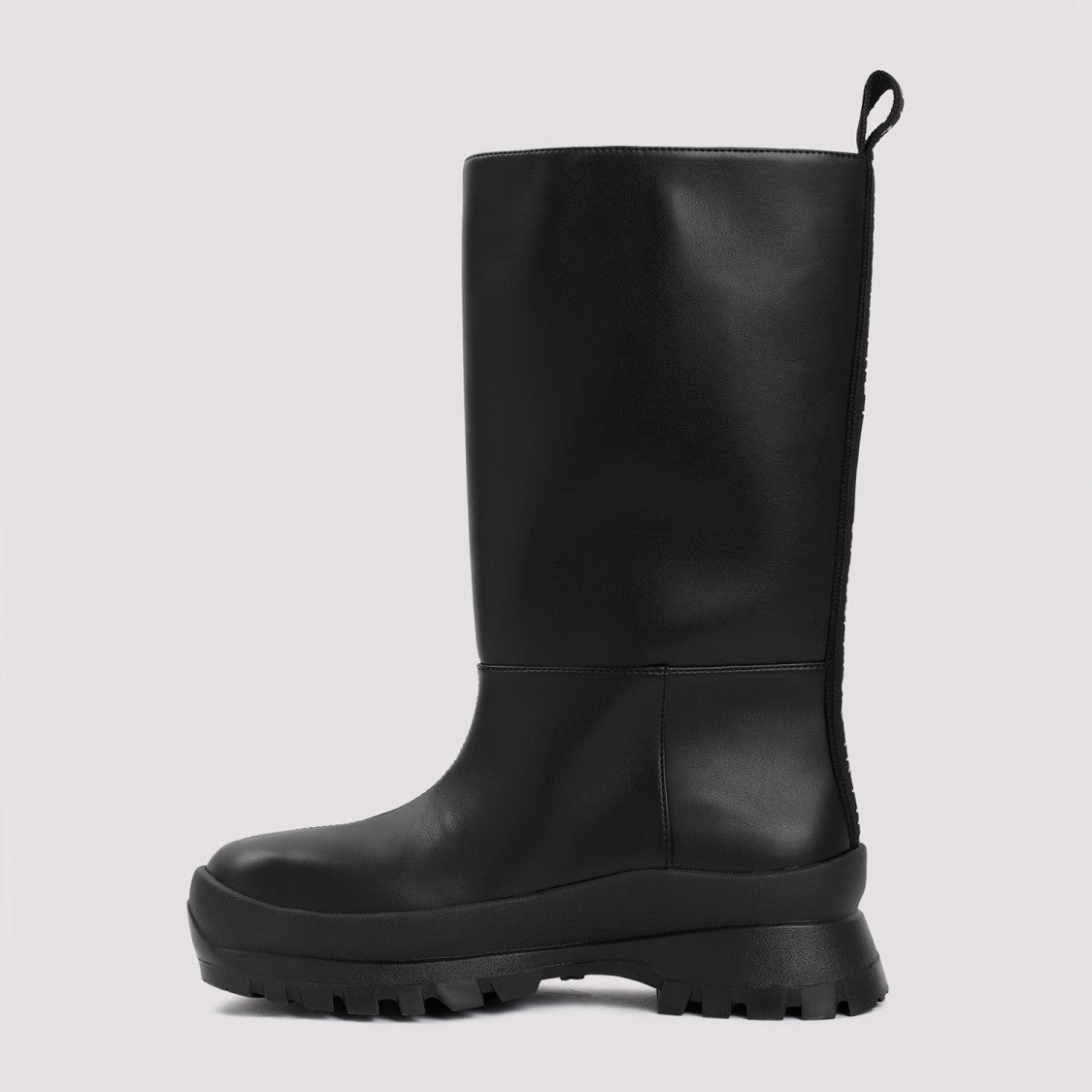 Stella Mccartney Black Alter-Leather Trace Tubo Boots