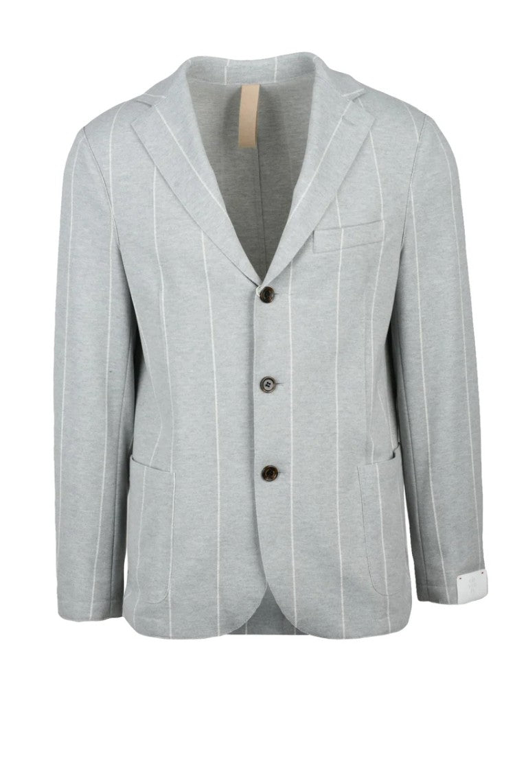 Eleventy Soft Blazer Polyester Viscose - Light Grey