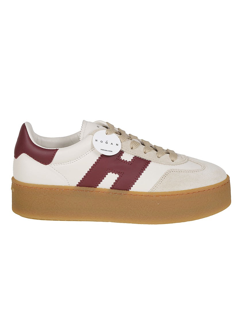 Hogan H698 Low-Top Leather Sneakers