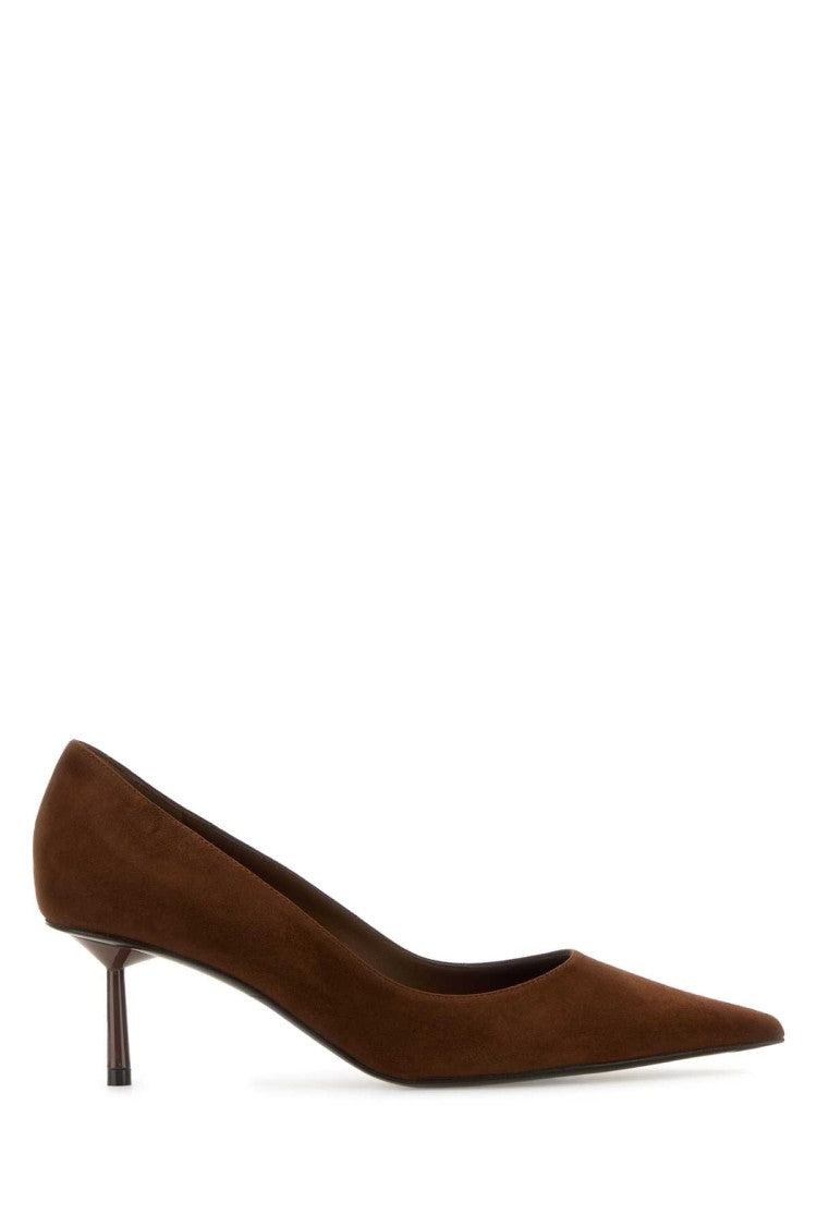 Le Silla Brown Suede Bella Pumps