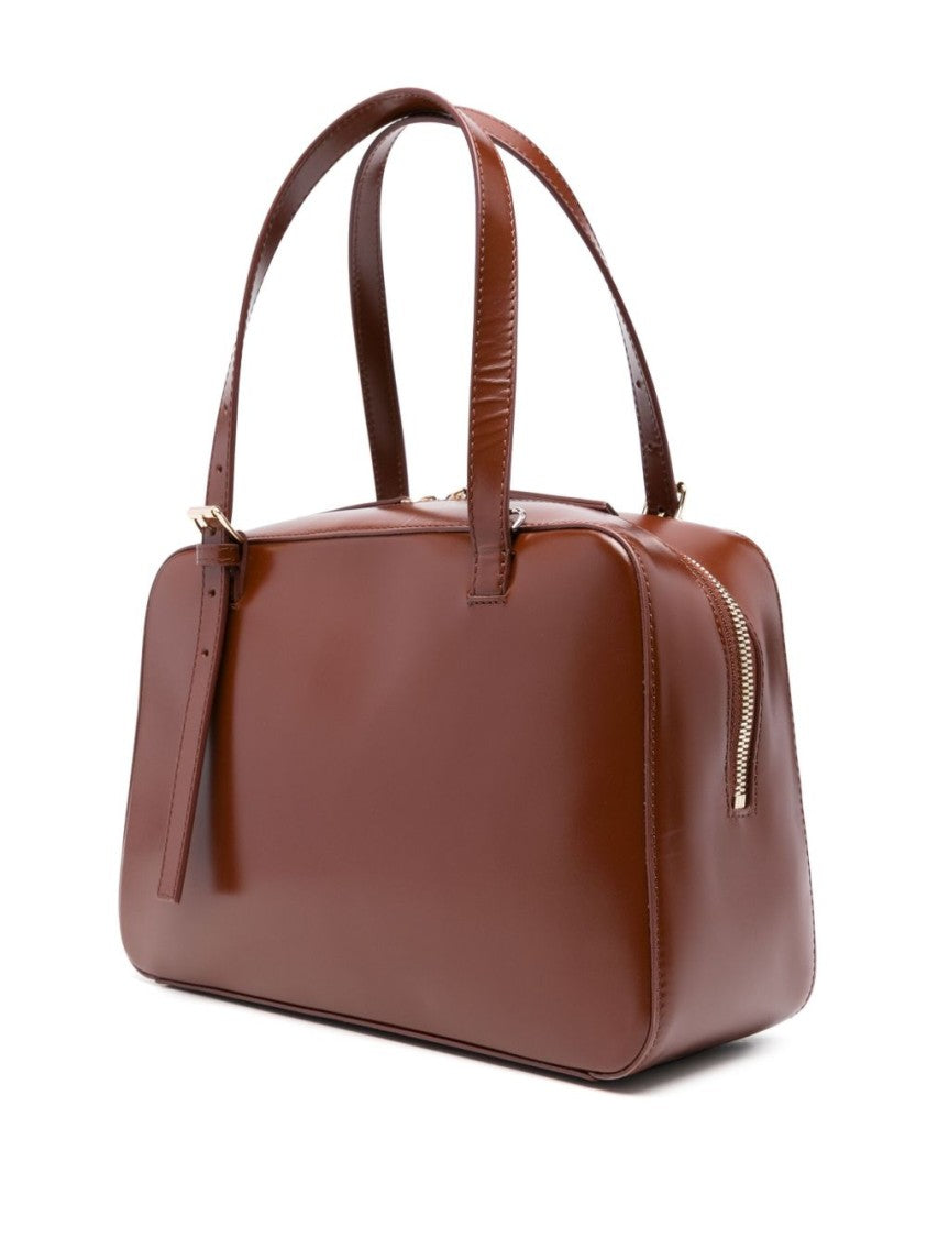 A.P.C. Structured Shoulder Bag With Top Zip Closure