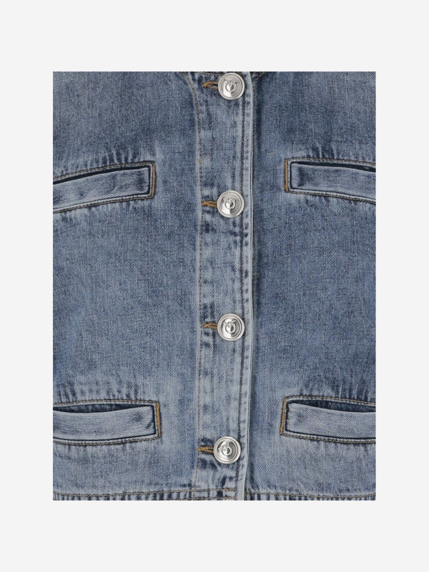 Pinko Cotton Denim Jacket