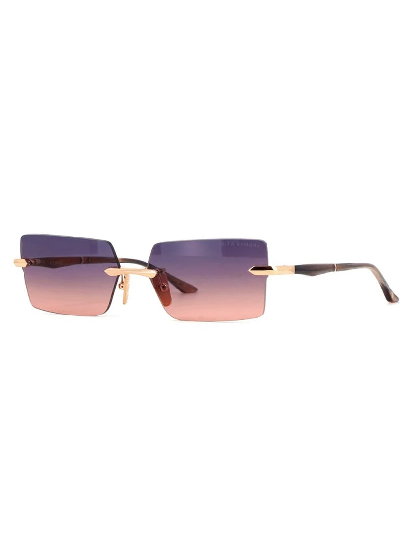 Dita Dts462/A/02 Eymori Rectangular Rose Sunglasses