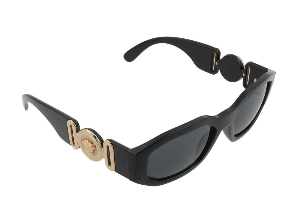 Versace Black 0Ve4361 Nylon Fiber Rectangular Sunglasses