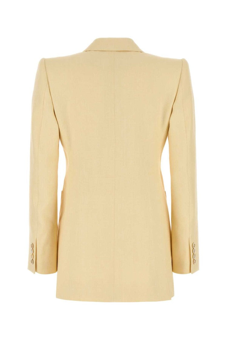 Chloé Cream Hemp Blend Blazer