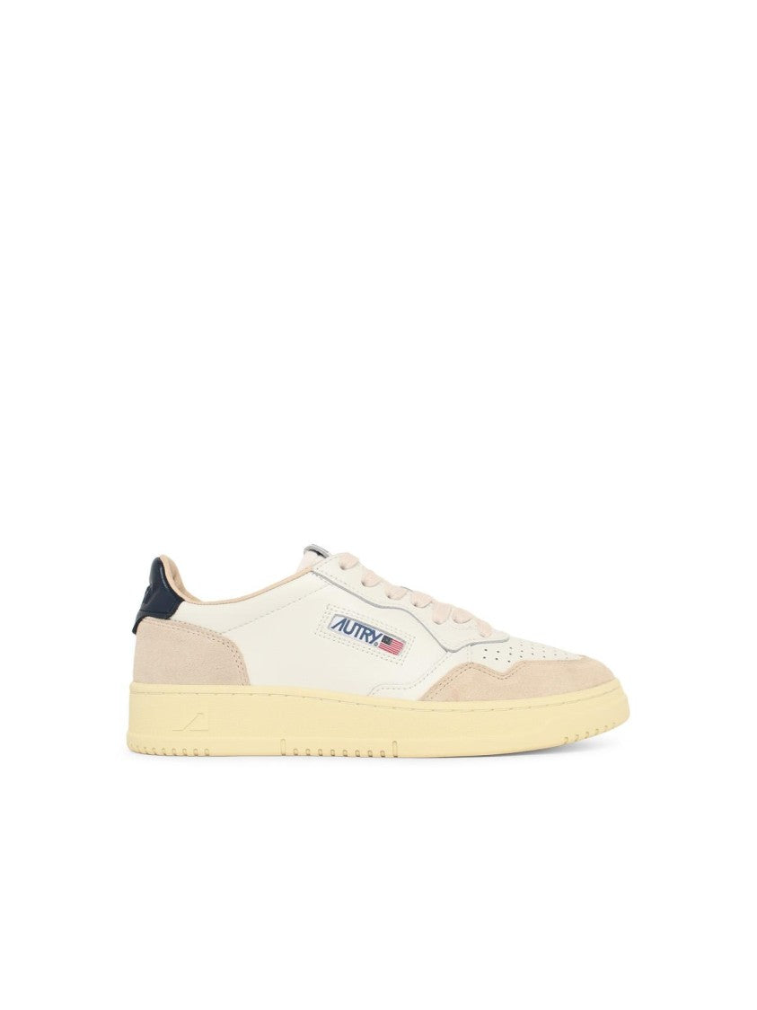 Autry Two-Tone Leather Sneakers