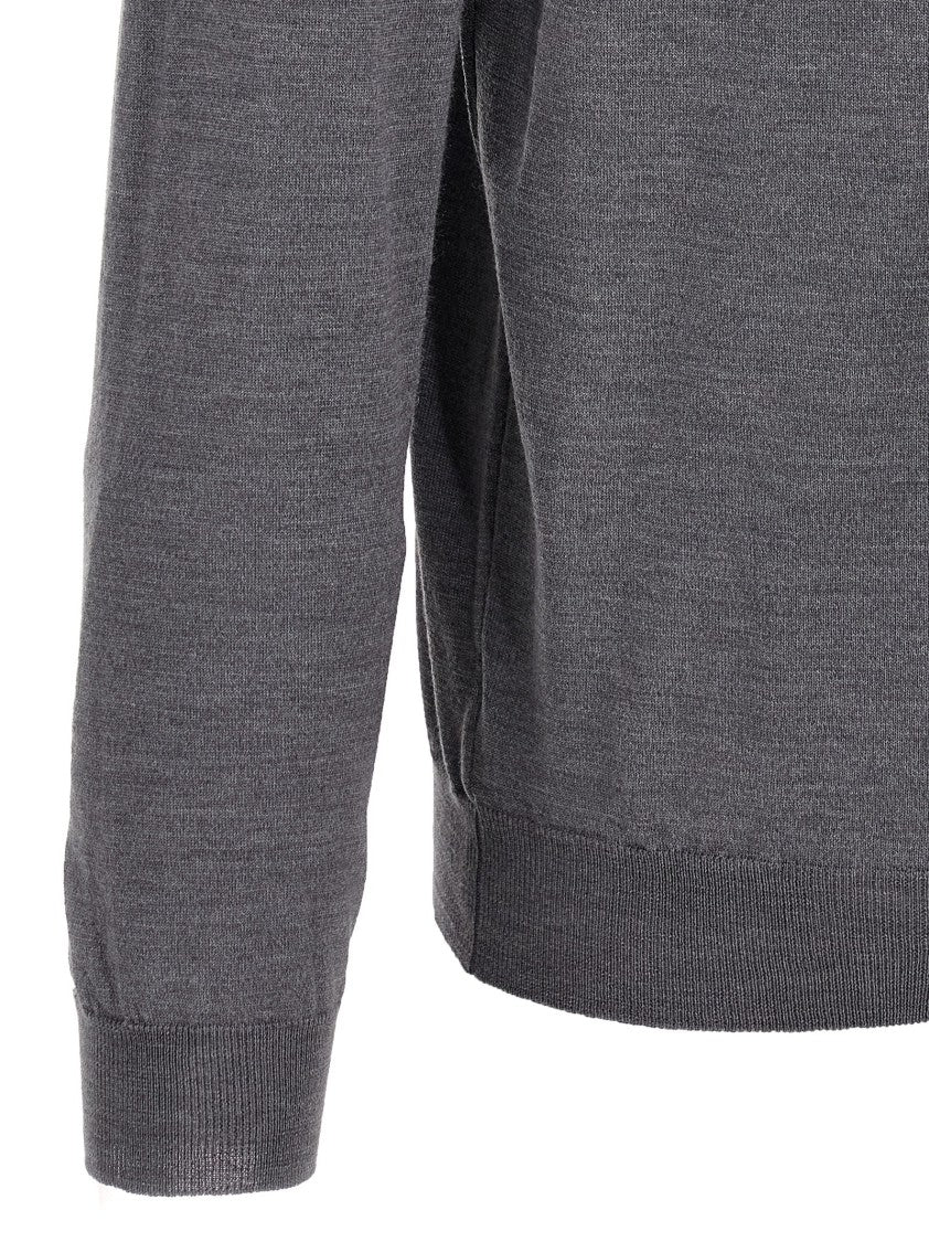 Zanone Virgin Wool Polo Shirt