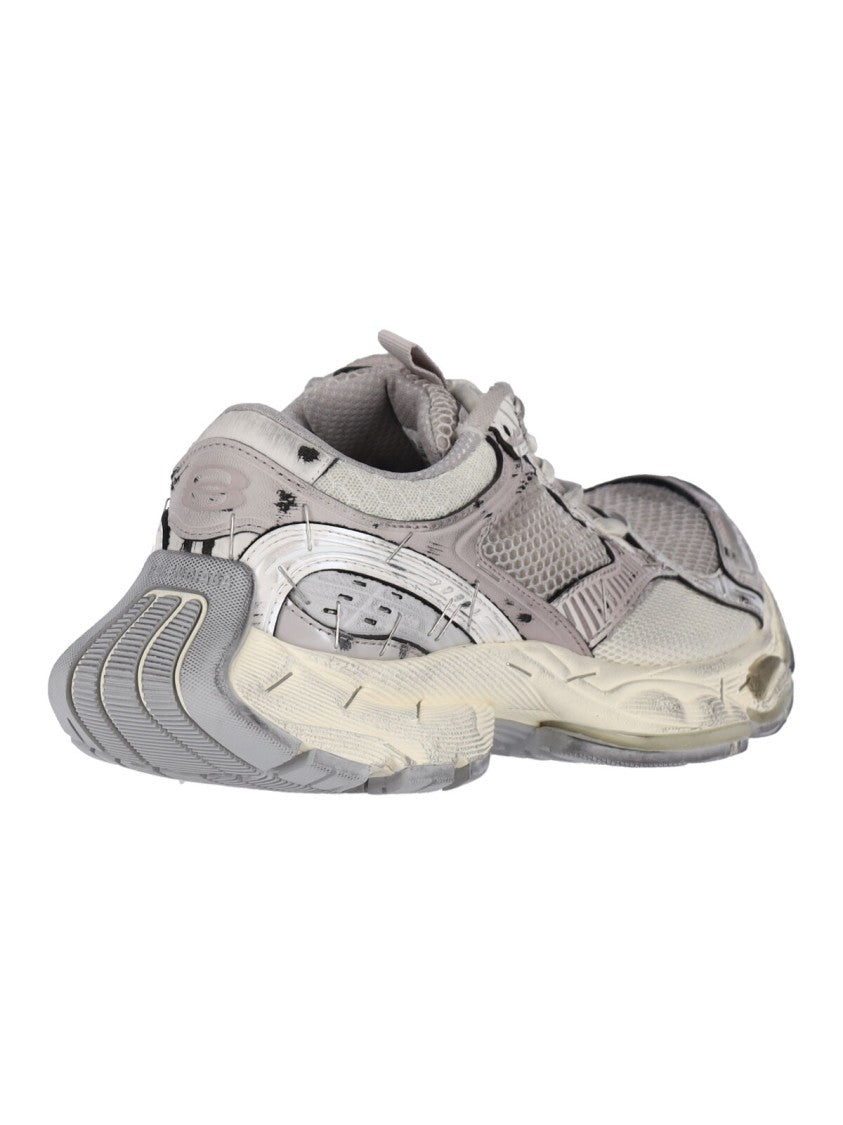 Balenciaga "Stapler" Sneakers – Beige