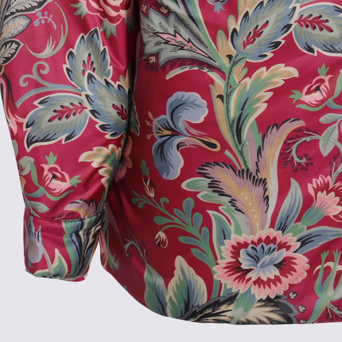 Etro Floral Pattern Down Jacket