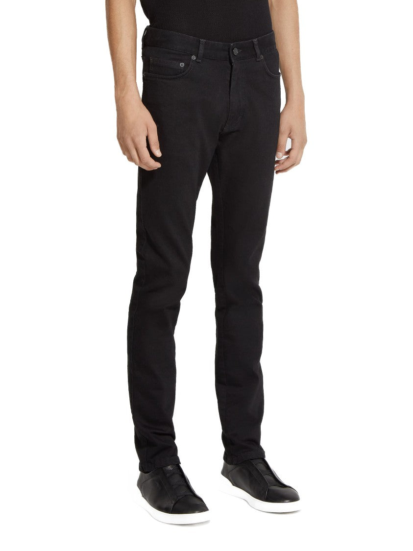 Zegna Roccia Black Comfort Jeans