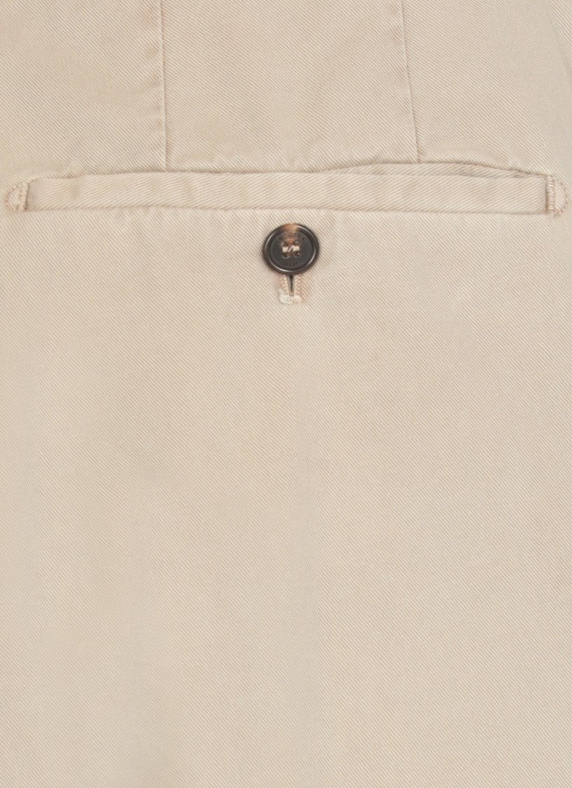 Incotex Grey Cotton Pants