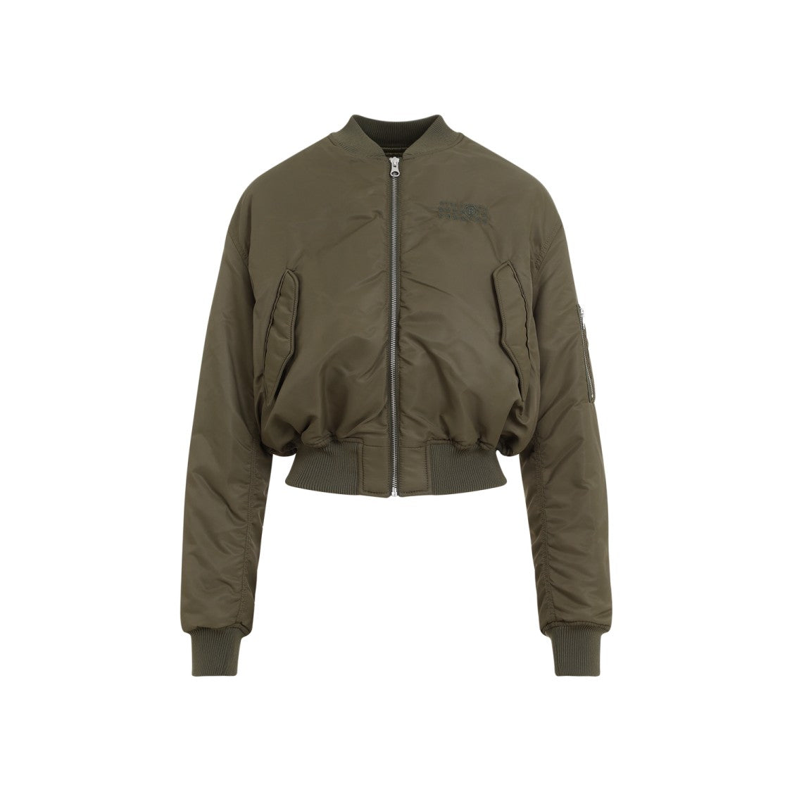 Mm6 By Maison Margiela Khaki Green Bomber Jacket