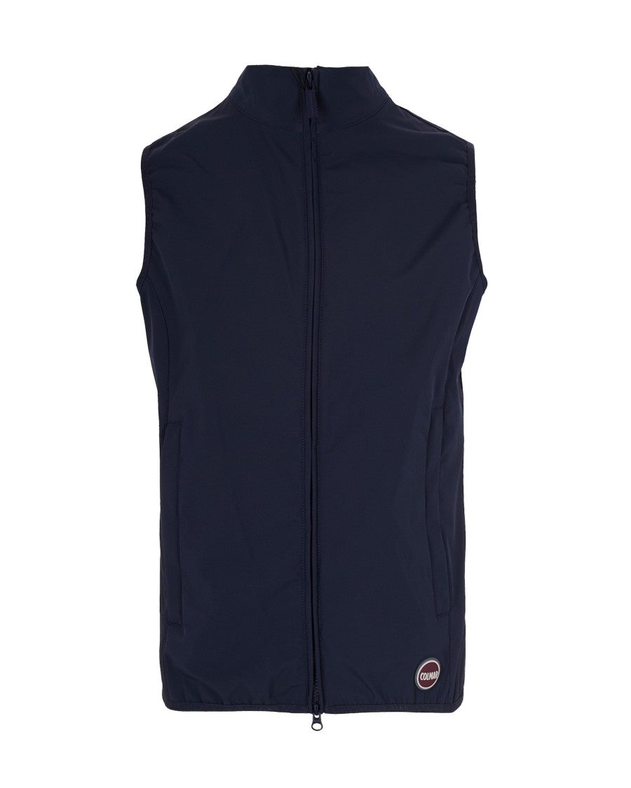 Colmar Originals Zip-Front Sleeveless Vest With Logo And Side Pockets